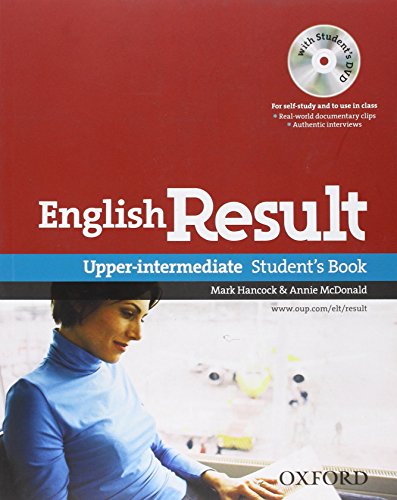 English Result Upper-Intermediate. Student's Book DVD Pack: General English four-skills course for adults